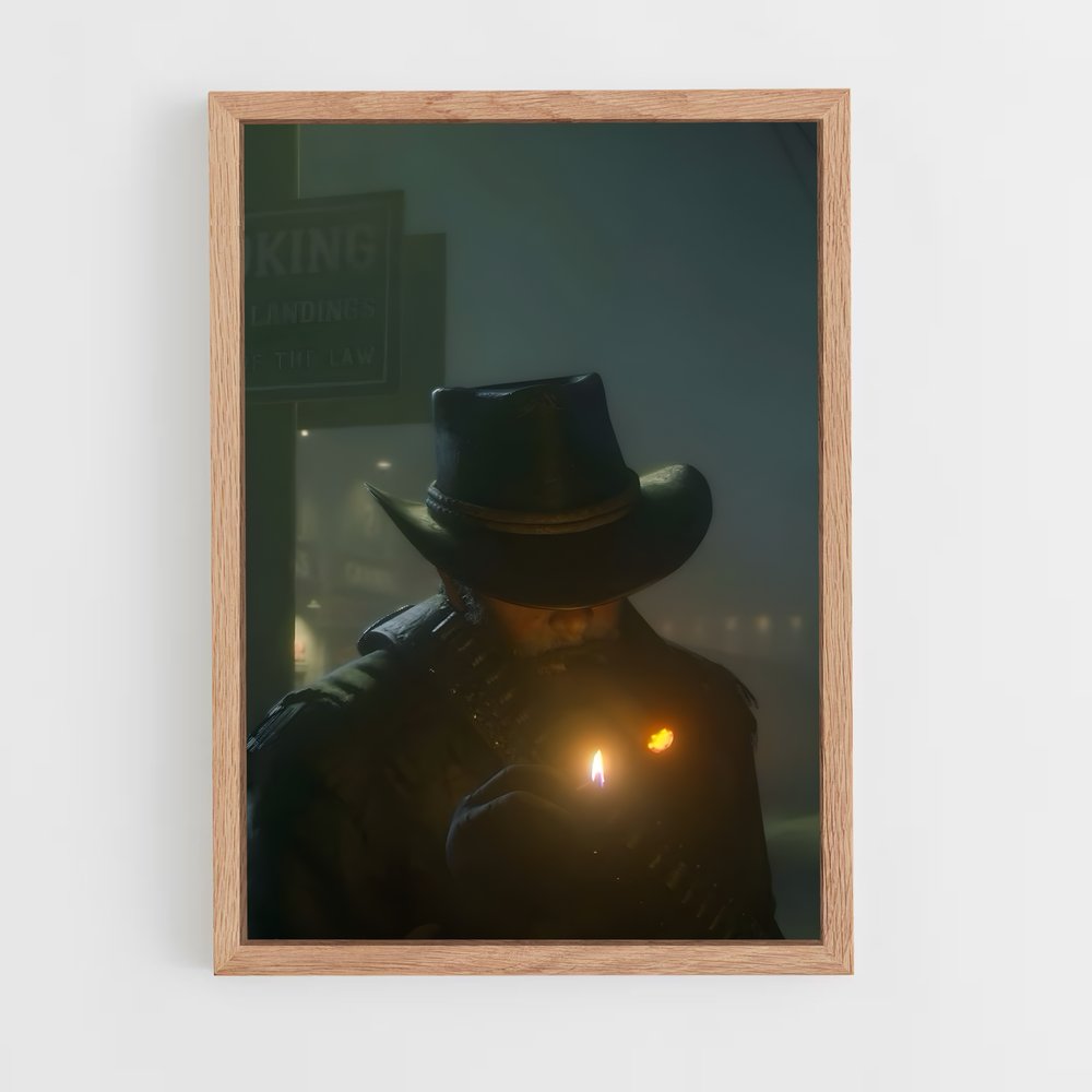 Poster The Outlaw – affiche Red Dead Redemption (vue 4)